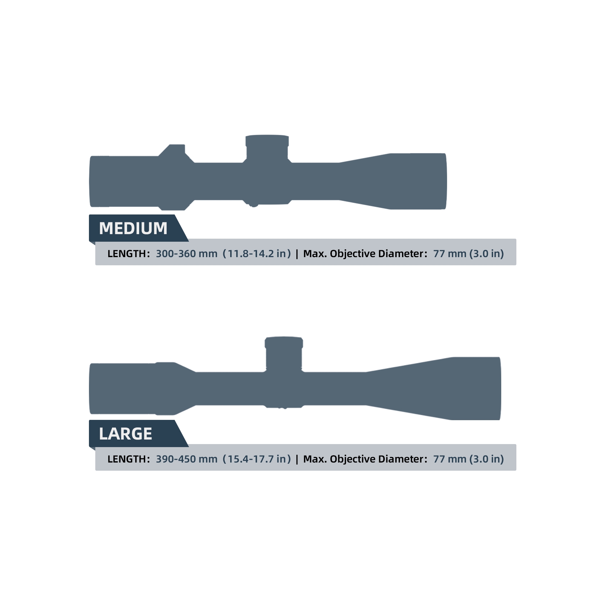 Neoprene rifle scope cover